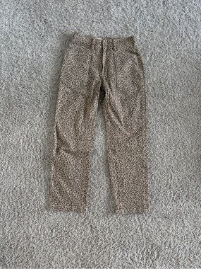 Pilcro animal print jeans